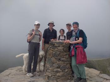 our family at the summit